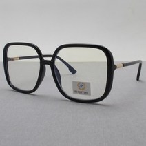 디파처 de243 c1 사각 오버 뿔 안경테 레트로 빈티지