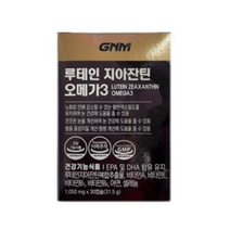 GNM자연의품격 루테인 지아잔틴 오메가3, 3개, 30개입
