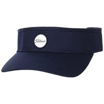 타이틀리스트(Titleist) 남성 골프 모자 몬턱 바이저 선캡 TH22VMT WTBK, 네이비 화이트