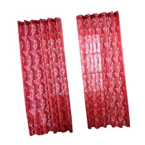 2 조각 창 커튼 u0026 커튼 가구 u0026 거실 블라인드 100x270 cm