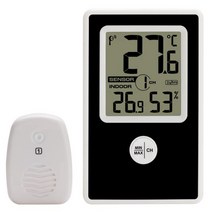 Liyun TOP Digital Wireless Thermometer LCD Environmental Tester For Indoor Temperature Measurem SL1799, 1개