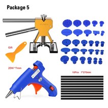 차찌그러짐 문콕 복원 nenfix-tools 무도장 덴트 수리 도구 덴트 수리 탭 공구, 패키지 5