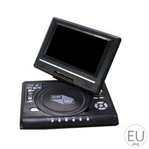 DVD플레이어 에듀플레이어 비디오플레이어 dvd 7.8 인치 스마트 CD 원격 제어 시네마 공급 au 플러그가있는 270도 회전 화면, 나는 플러그