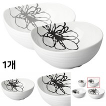 백색 그릇 (3호) 밥 국 공기 소형 멜라민 용기 장국 식기 스프 한식 일식 뷔페 볼 흑화