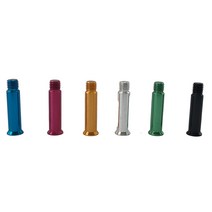 Japy 스케이트 8pcs 알루미늄 슬라럼 인라인 롤러 액슬 8*34mm 블레이드 나사 휠 볼트 신발, 05 Silver