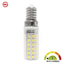 LED 콘벌브 5W E14 에너지소비효율1등급 KS인증, 11230.주광색(흰색빛), DT LED 콘벌브 5W E14, 주광색