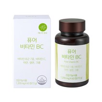 네츄럴굿띵스 퓨어 비타민BC 30일분, 1200mg x 60정, 60정, 1개