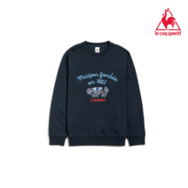 르꼬끄 르꼬끄Y 공용 삼총사 그래픽 기모 맨투맨 QM423LFSD1-TNV0