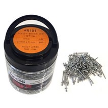기타 이노공구 블라인드 리벳 알루미늄 2.4x5mm R101