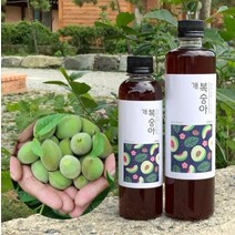 농부프린스 무농약 개복숭아청 개복숭아효소 진액 원액 액기스 500ml78902, 1000ml