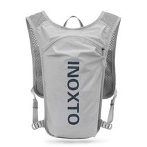 러닝백팩 백팩 휴대용가방 운동용 가방, 진한 파란색  그레이 5리터 분리형 백팩