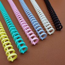 오피스존 제본 바인더링 30공 14mm 1개 분홍, 단품