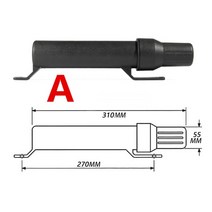 [해외]3 크기 범용 오프로드 오토바이 방수 도구 튜브 장갑 비옷 보관함 오토바이 모터, A