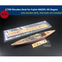 Fujimi 1/700 IJN 전함 나가토 모델 키트 TMW00042 용 460291 스케일 목재 데크