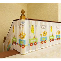 계단 안전망 그물 어린이집 추락방지 끼임 난간, 길이 1.5mx 높이 90cm ㅣ만화