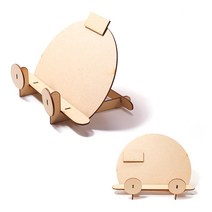 나무DIY독서대 반원 23.8cm×18.8cm 우드독서대만들기 나무공예 노리프렌즈 반제품