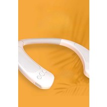 블루투스 넥밴드 이어폰 목걸이 웨어러블 스피커 무선, 블랙스탠다드