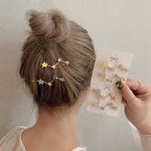 헤어핀 개구리 클립 소녀 머리핀 머리 장식 달콤한 헤어 클립 활 헤어 클립 신선한 여성 인터넷 유명인 앞머리 클립 사이드 클립