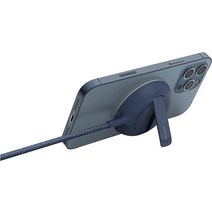 Belkin MagSafe 인증 무선 충전 패드 iPhone 141312 최대 15W 급속 충전 킥 스탠드 블루 WIA004btBL, 상세페이지 참조, 상세페이지 참조, 상세페이지 참조