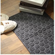 어린이집 퀼트 논슬립 사각 현관발매트 화장실발판 예쁜발매트, 연그레이