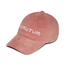 HW-BC028 Front Logo Cap Corduroy Edition│Indi Pink