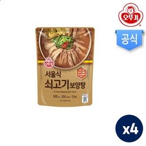 오뚜기 서울식 쇠고기 보양탕 500gx4개