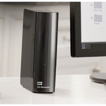 WD 웨스턴 디지털 엘리먼츠 외장 하드 HDD 윈도우10 MAC PS4 Xbox 호환, 4TB
