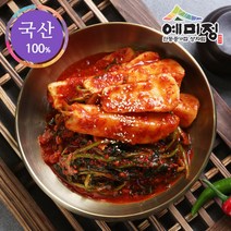 예미정 국산 총각김치 4kg, 1box