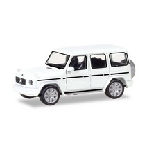 Herpa 420280 메르세데스 벤츠 G클래스 G바겐 (W464) Polar White 자동차 모형 1:87 사이즈