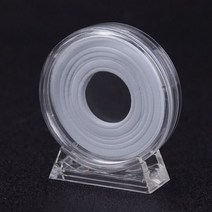 4cm 아크릴 동전 진열장 투명 상자 5 개 기념 메달 보호, With Mat