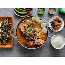 백본 뼈다귀 우거지 감자탕 뼈 해장국 돼지등뼈 캠핑용 밀키트, 선택: 1. 감자탕 1팩