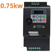 주파수변환기 산업용변압기 220V 380V 경제적 인 VFD 가변 주파수 드라이브 컨버터 인버터 0.75/1.5/2.2/4, 01 1PH220V -3PH220V, 01 0.75KW