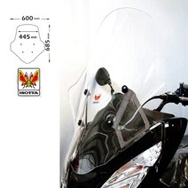 혼다 PCX 19년부터 20년 이소타 68.5cm 숏 윈드스크린_+ 브라켓, 15년~18년형