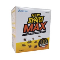 (주)퓨오바이더스 뉴파워킬 맥스 파리유인제 해충 살충 파리약 축사파리 파워킬맥스100g, 5개