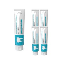 H-recipe 하얀눈꽃치약 120g 몰약 아파타이트 무불소 임산부치약, 5개, 120ml
