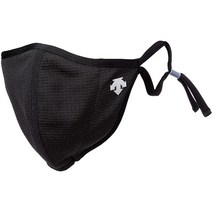 [데상트] 마스크 2 장 세트 스포츠 통기성 호흡하기 쉬운 쿠 목록 빨 끈 조절, L크기