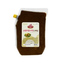 대상 쉐프원 프렌치 발사믹 드레싱 2kg 5개