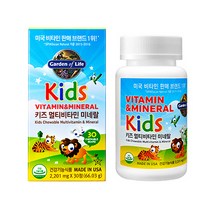 가든오브라이프 키즈 멀티비타민 1통 x 30정 (15일분), 단품, 단품