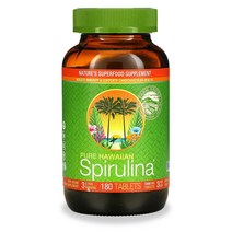뉴트렉스하와이 퓨어 하와이안 스피루리나 1000MG Tablets 180정