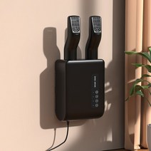 신발건조기 살균 냄세제거 뽀송뽀송부츠 전기 신발 건조기 베이킹 장갑 살균기 조절 가능한 휴대용, 01 Black_04 AU