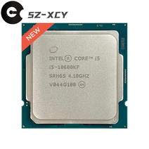 인텔 코어 i5-10600KF CPU 프로세서 I5 4.1 GHz 6 12 스레드 65W 신제품 선풍기 없음, 한개옵션0