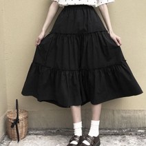 간지난다 여성용 베베디 플레어 롱치마