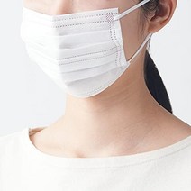 MUJI Muji 비 짠 마스크 M 약 5 개 조각 145 x 95mm 44513996, 1개, 상품명참조, 1개