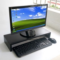 목재 책상 모니터 스탠드 지지대 브래킷 라이저 범용 컴퓨터 노트북 PC 맥북용 홀더 홈 오피스용