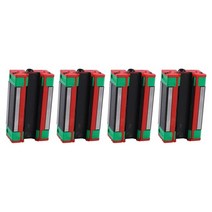 공구샵 CNC 기계 부품 제조 장비용 선형 레일 가이드 블록 4X 스틸 HGH20CA 20mm, [01] red  green