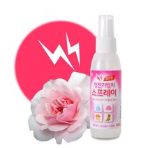 네오빌 정전기방지 스프레이 로즈향 본품, 60ml, 6개
