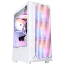 COX G100 에스퍼 화이트 미들타워 케이스, 1개, 선택하세요