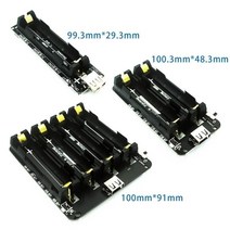 라스베리 파이 18650 용 Wemos 용 ESP32 ESP32S 배터리 충전 실드 보드 V3 마이크로 USB 포트 유형 Arduino 충전 용 USB 0.5A|Integrat, 4channel, 1개, 단일