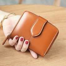 oil wax women wallet 정품 가죽 small short card holder 여성 동전 지갑 여성 지갑 2021 red rfid carteiras money bag