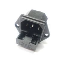 [소켓+휴즈홀더] Inlet Socket 더블휴즈홀더 스크류 날개형 0717-2-CQ Inalways, 5개